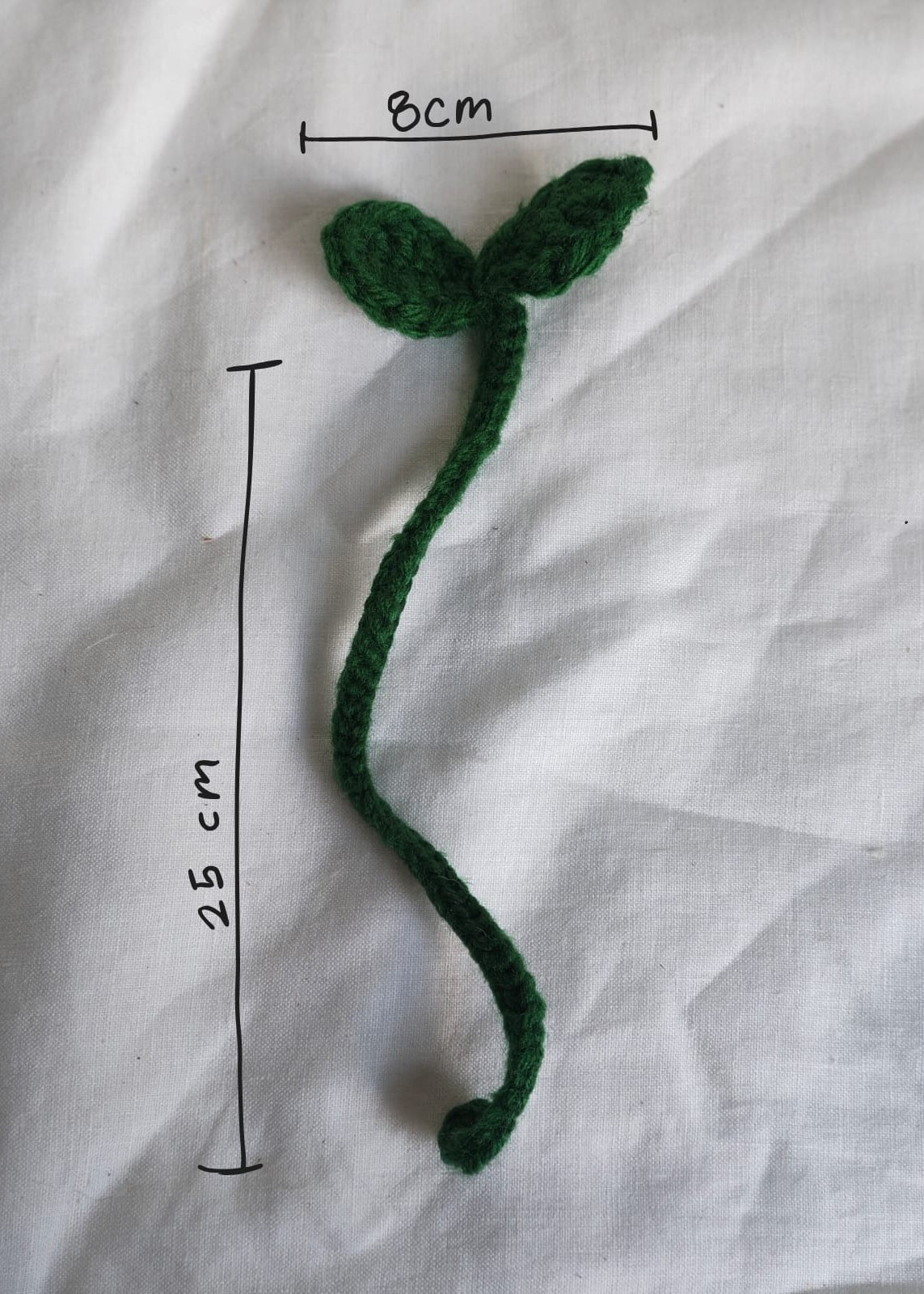 Leaf Bookmark- Crochet
