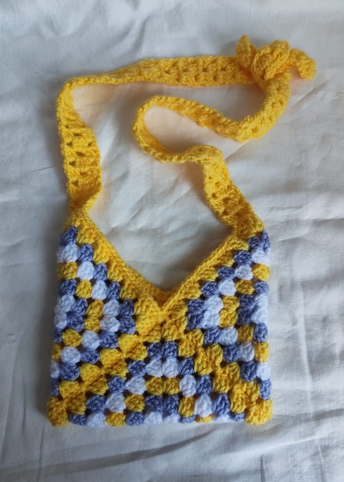 Adjustable Sling Bag- Crochet