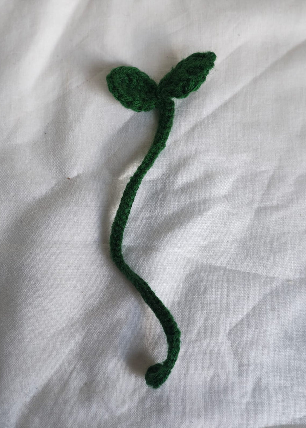 Leaf Bookmark- Crochet