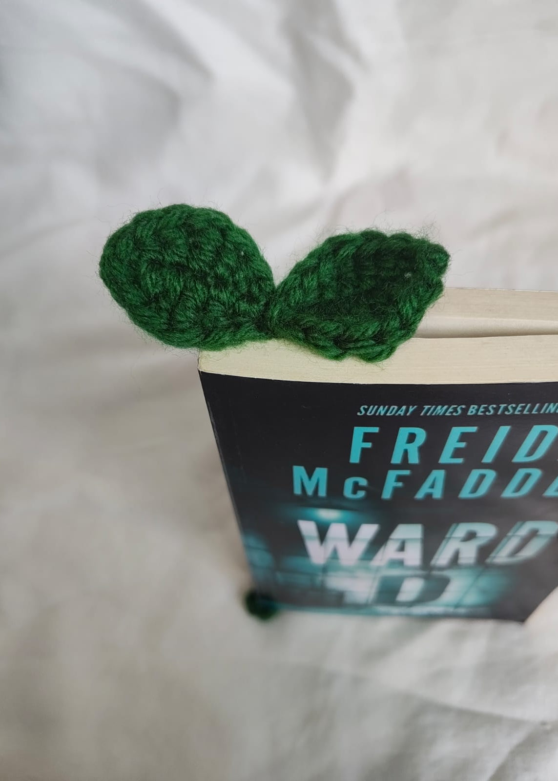Leaf Bookmark- Crochet