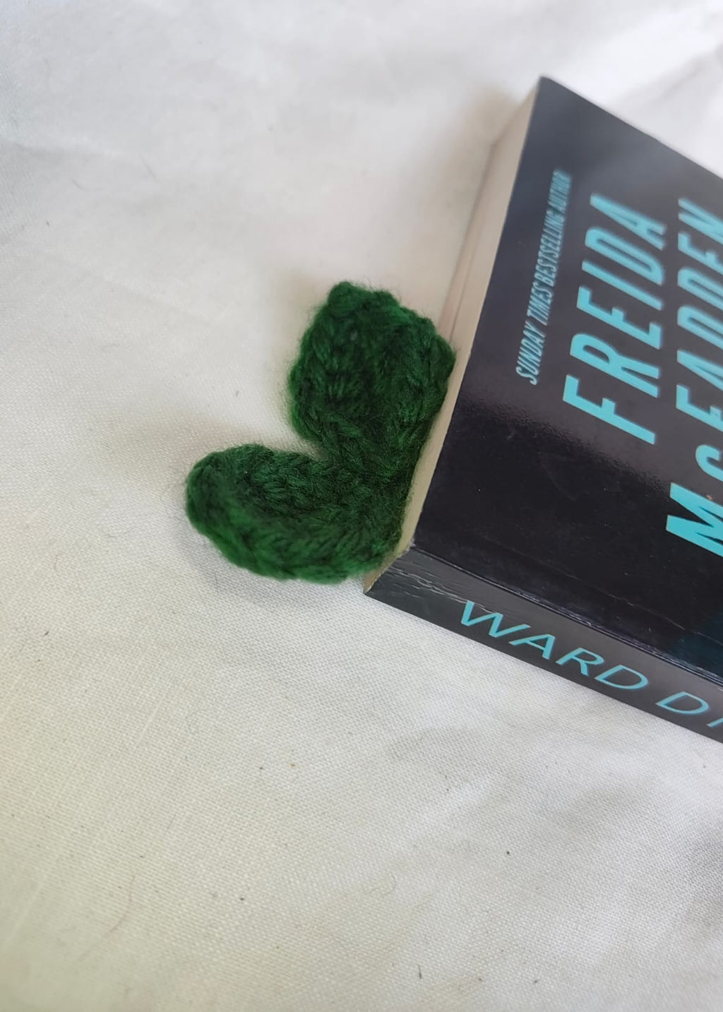 Leaf Bookmark- Crochet